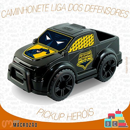 Caminhonete Liga Dos Defensores Preta