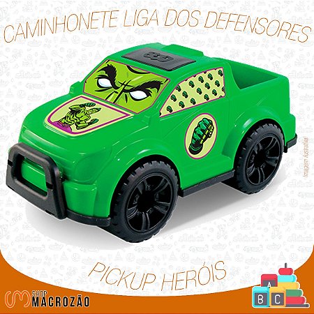 Caminhonete Liga Dos Defensores Verde