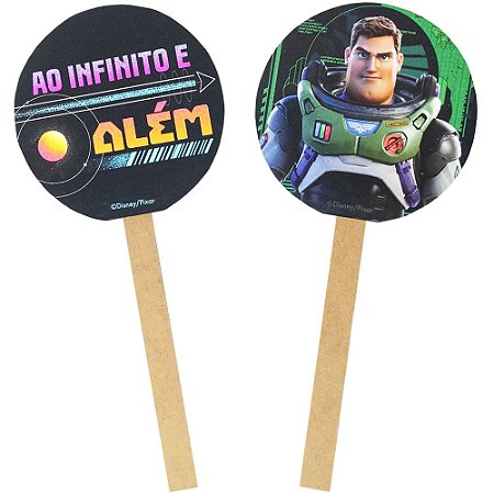 Kit Pick Decorativo Buzz Lightyear - 2 Unidades