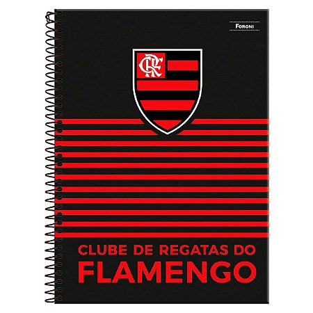 Caderno Clube de Regatas do Flamengo 1 Matéria 96 Folhas