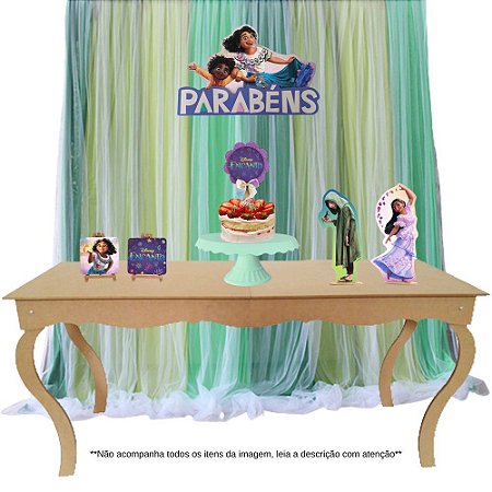 Kit Festa Filme Encanto Infantil Bruno Decoração 6 Peças