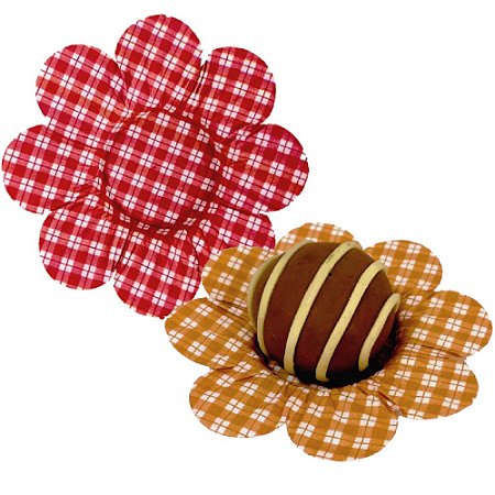 Forminha Sweet Flower - Xadrez