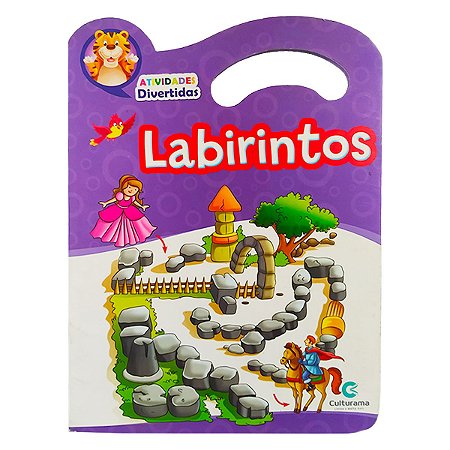 Livro Atividades Divertidas Labirintos - Culturama