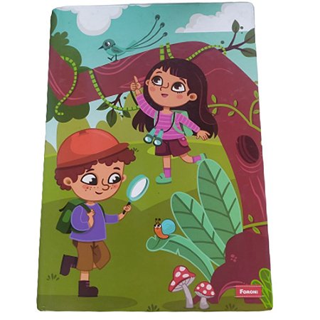 Caderno Mobi 96 Folhas Brochura  - Foroni