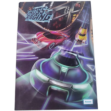 Caderno 96 Folhas Brochura Cross Racing Mod 3