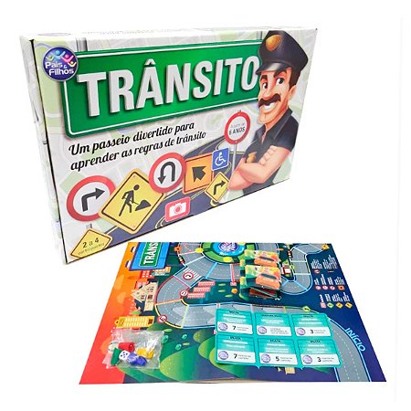 Brinquedo Regras de Trânsito - Pais e Filhos