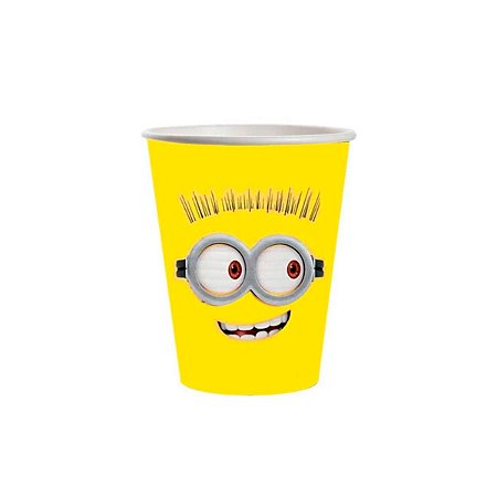 Copos Descartáveis Minions Meu Malvado Favorito 200 ml