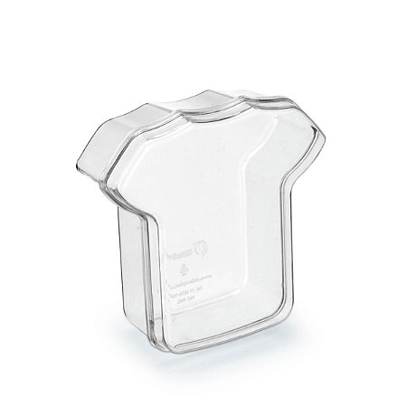 10 Caixa Camisa Transparente Lembrancinha