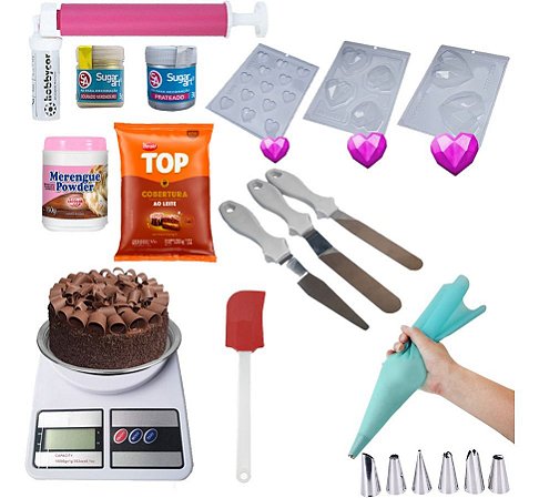 Kit Confeitaria Balança + Acessórios diversos 2