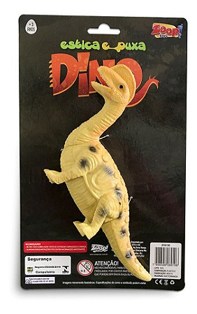 Dinossauro Estica E Puxa Amarelo
