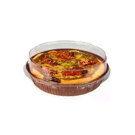 Forma Italiana Mini Torta 90 c/ Tampa Forneável 10Un
