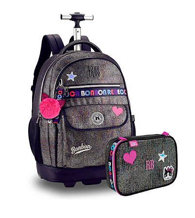 Kit RB Mochila RB3119RS+ Estojo RB3122RS