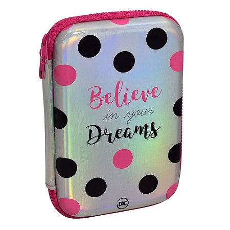 Estojo Believe Prata - DAC - E200