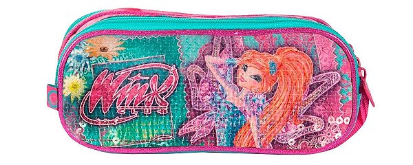 Estojo Duplo Clio WINX WX9206F Rosa
