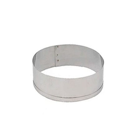 Aro Cortador Redondo Massas 1cav - 10x5 - Inox AR266