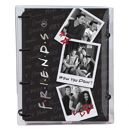 Fichário em PVC Friends – DAC – 4002