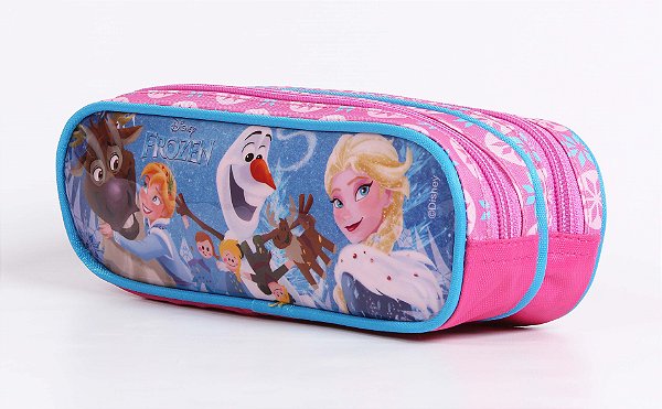Estojo Duplo Escolar Frozen Disney 51970 - Dermiwil