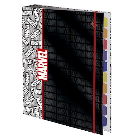 Fichário C/ Elástico - Marvel - DAC - 3914