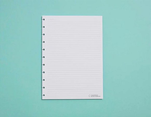Refil Pautado A5 90g - Caderno Inteligente