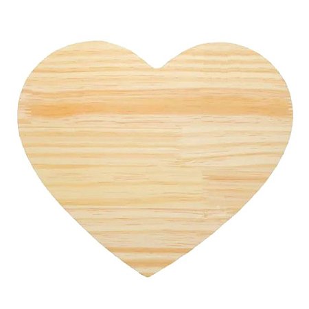 Tábua Coração G - Madeira