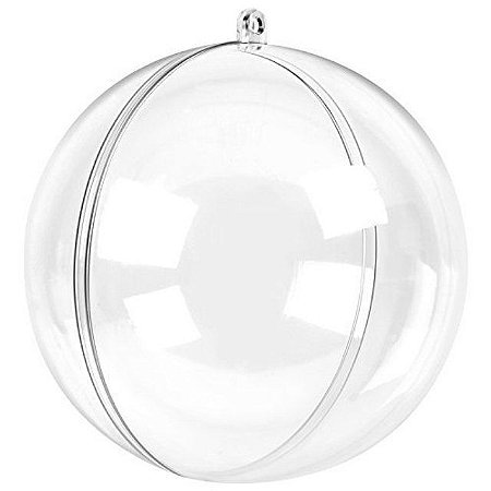 Bola Acrílica decorativa 5cm - 9und Transparente