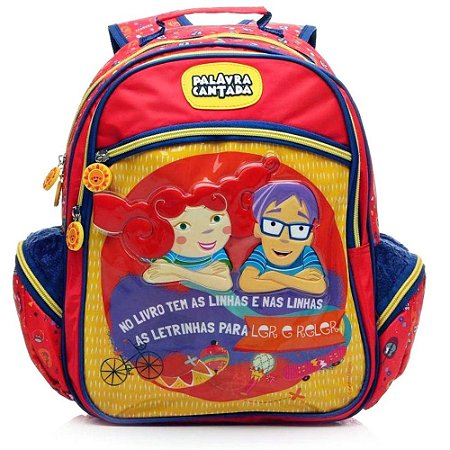 Mochila Infantil Palavra Cantada - Dermiwil