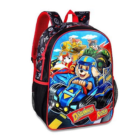 Mochila Doguinhos Radicais -  Vermelha