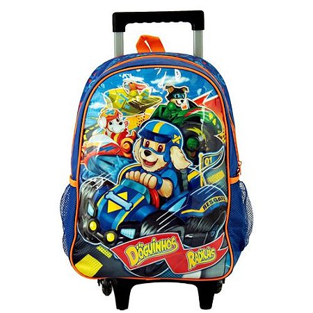 Mochila Rodinha Doguinhos Radicais - Laranja