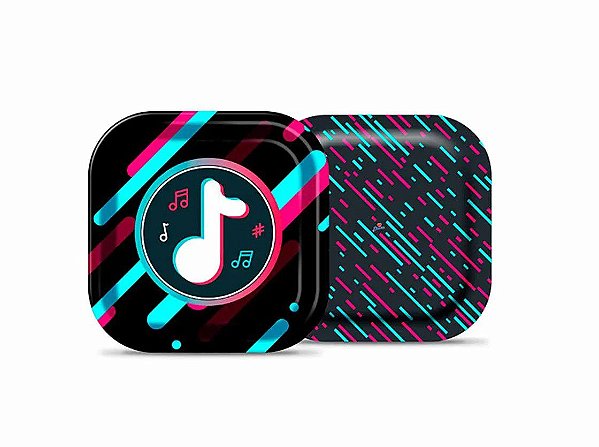 Prato Quadrado Music Move 18cm 8 und - Junco