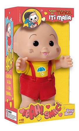 Brinquedo Cascão Baby 24cm - Iti Malia