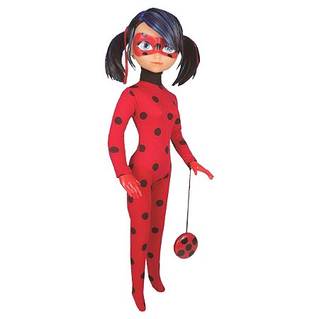 Boneca Miraculous - Baby Brink - Lady Bug 53 cm