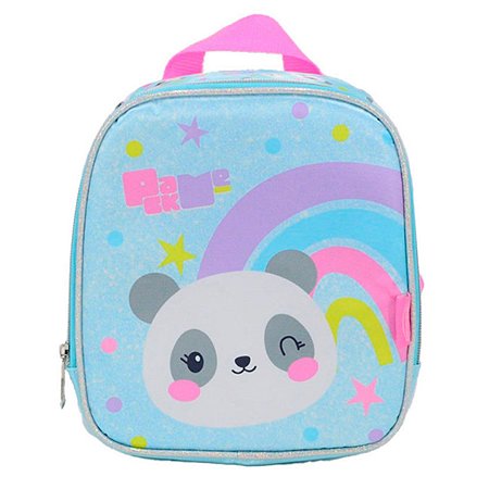Lancheira Térmica Panda Rainbow Pack Me - Pacific