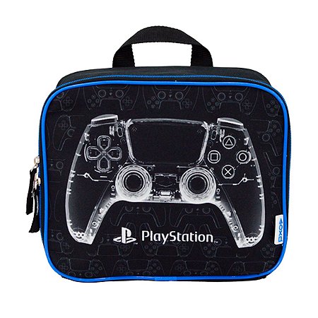 Lancheira Térmica Playstation X RAY Preto - Pacific