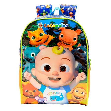 Mochila de Costas Escolar Cocomelon Creche - Xeryus