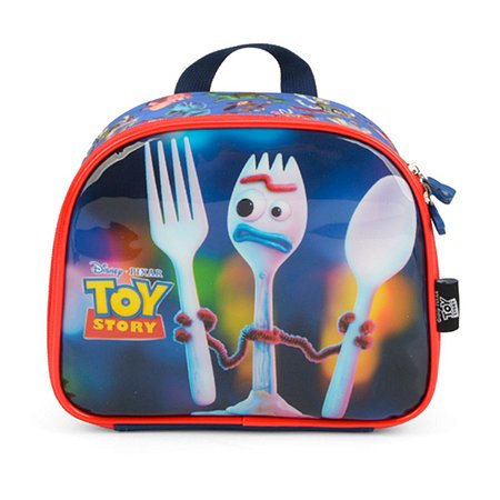 Lancheira Escolar Toy Story Térmica Forky Azul - Luxcel