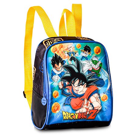 Lancheira Térmica Escolar Dragon Ball Z Azul - Clio
