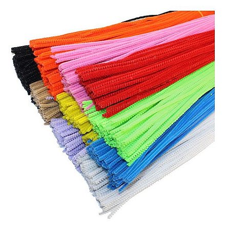 9000un Limpador De Cachimbo 30cm Haste De Chenille 6mm