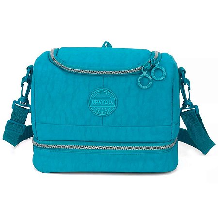 Lancheira Térmica em Crinkle UP4YOU Azul - Luxcel
