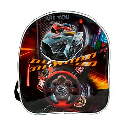 Lancheira Térmica Racing Carro De Corrida Vermelho AVARIA