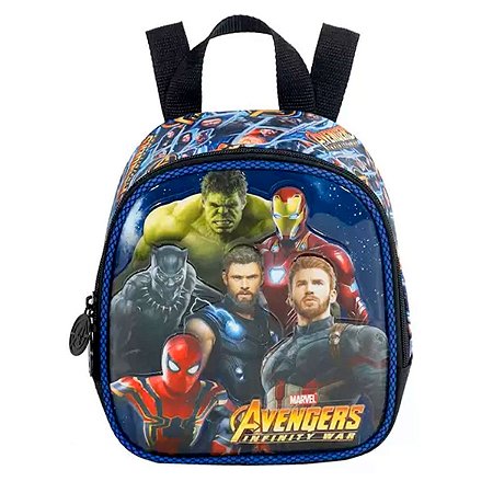 Lancheira Térmica Avengers Infinity + Potinho e Garrafinha