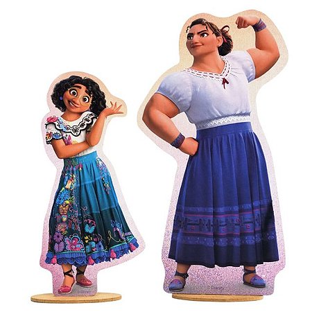 Kit enfeite de mesa Luisa e Mirabel Encanto - Grinfest
