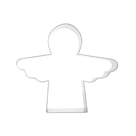 Aro Cortador Anjo Natalino de Inox - 15x5 AR22