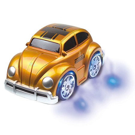 Fusca Dourado Racing Club Tunning - Zoop Toys