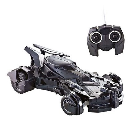 Carrinho Batman Batmóvel de Controle Remoto c/ 7 Funções