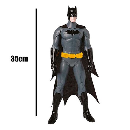 Brinquedo Figura Batman Articulado c/ Som 35cm - Candide