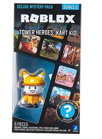 Roblox Series 2 Tower Heroes Kart Kid 3 Deluxe Mystery Pack