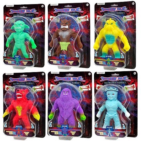 Brinquedo Monstros que Esticam 15cm - Stretchapalz Monster
