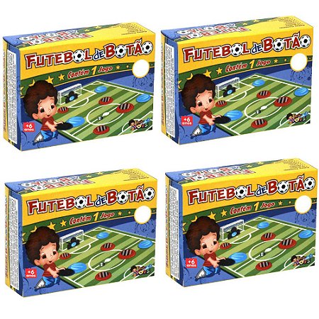 4 Jogo Futebol de Botão - Mini toys