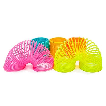 Brinquedo Mola Maluca Cores - Mini Toys