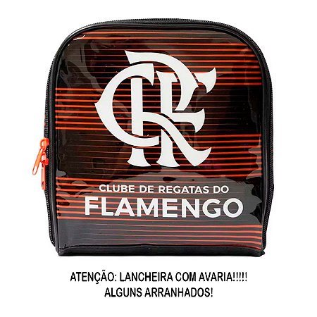 Lancheira Térmica Flamengo Escolar Infantil - Xeryus